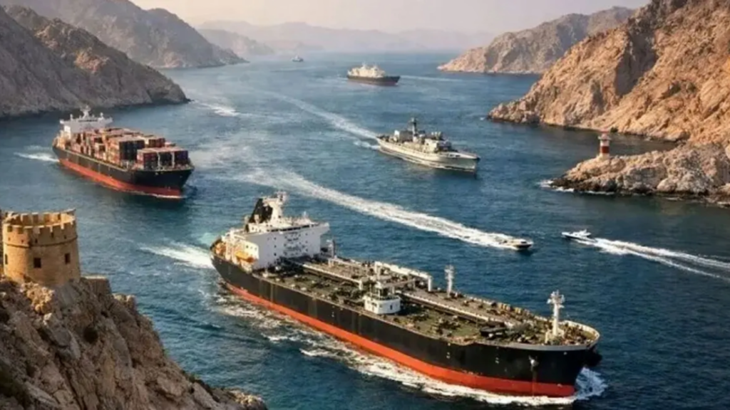 হরমুজ প্রণালিতে জাহাজ চলাচলে নতুন টোল ব্যবস্থা