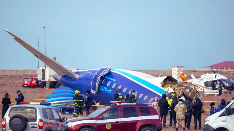 Tragic Plane Crash in Kazakhstan: Azerbaijan Airlines Flight Claims 38 Lives