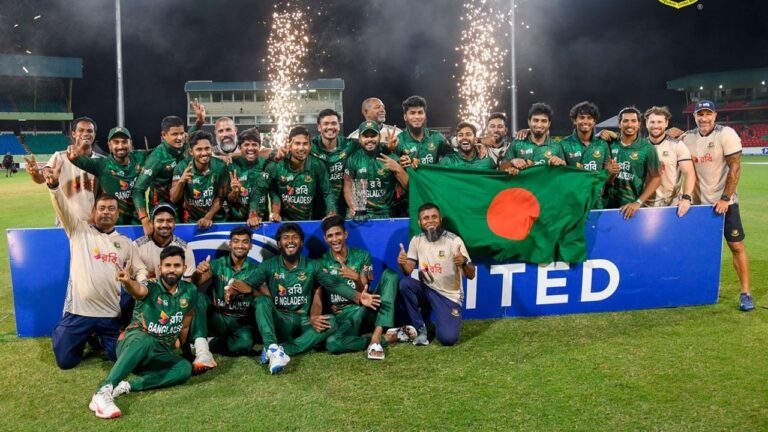 Bangladesh Achieves First Whitewash Against the West Indies