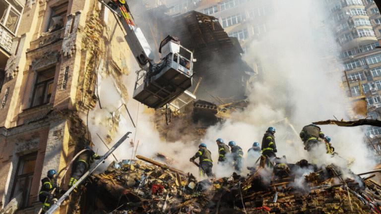 Ukraine Criticizes Lack of Global Response After Deadly Kyiv Attack
