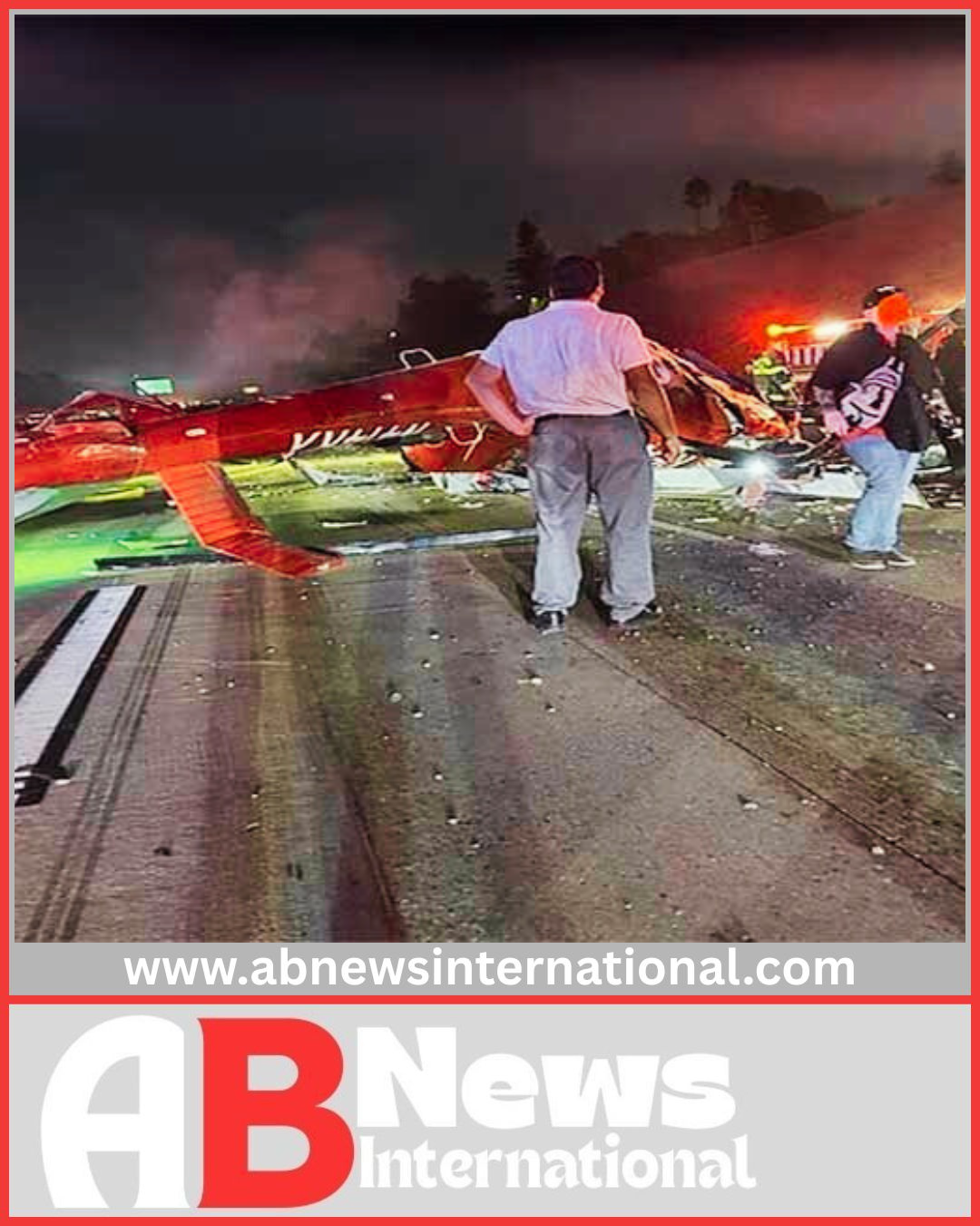 Medical Helicopter Crashes on Sacramento Freeway, Three Critically ...