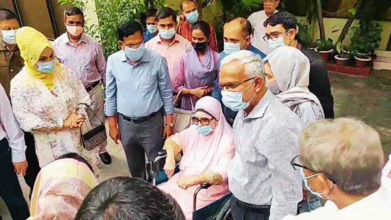 Khaleda Zia Admitted to Evercare Hospital for Routine Check-Up