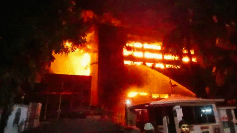 Blaze Erupts in CEPZ Factory