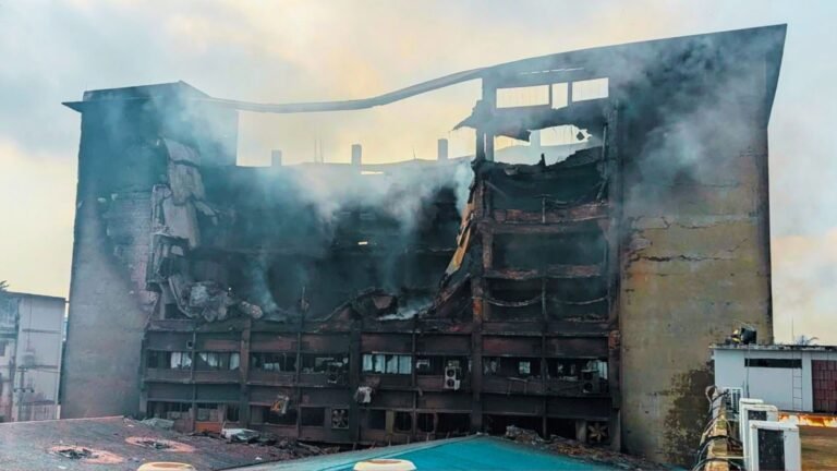 Chattogram EPZ Factory Fire Brought Under Control After 17 Hours, No Casualties Reported