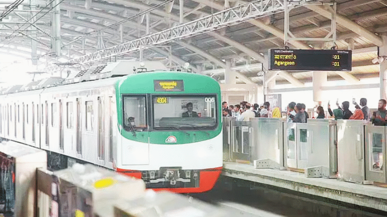 Dhaka Metro Rail Resumes Agargaon-Shahbagh Operations After Overnight Repairs