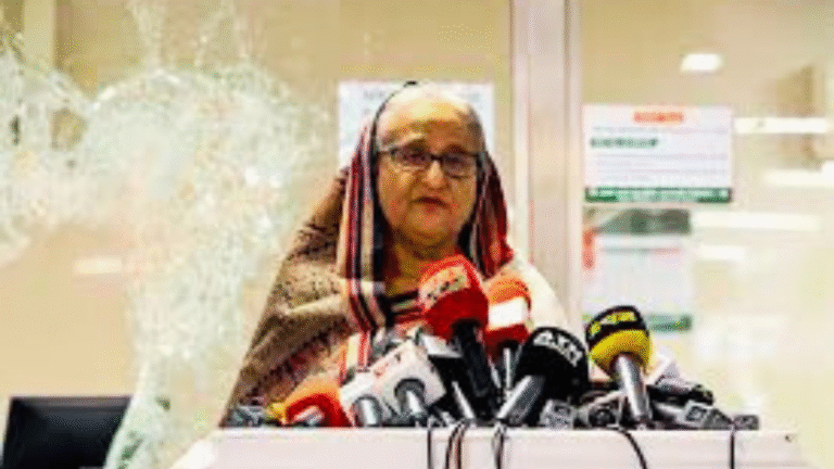 Sheikh Hasina Refuses to Apologise for Deadly Crackdown, Calls Trial “Political Vengeance”