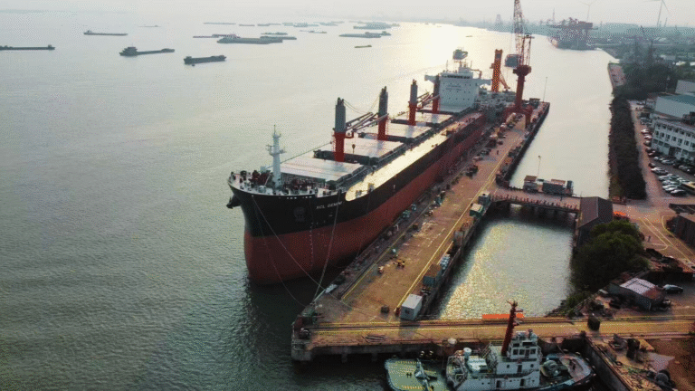 Bangladesh Shipping Corporation’s New Vessel MV Banglar Nabojatra Ready for Sea Trials