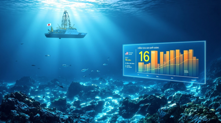 Japan Launches Pioneering Deep Sea Rare Earth Mining Test