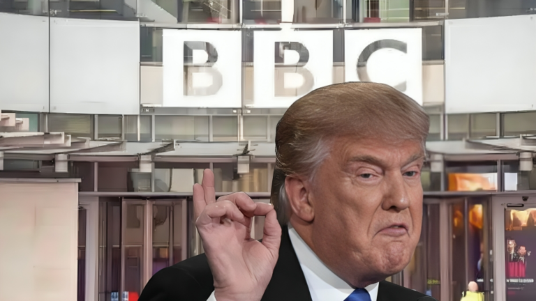 Trump Sues BBC Over Edited Capitol Speech Clip