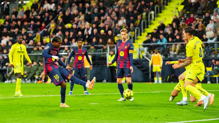 Barcelona Claim Eighth Straight Win as Villarreal Fall with Ten Men