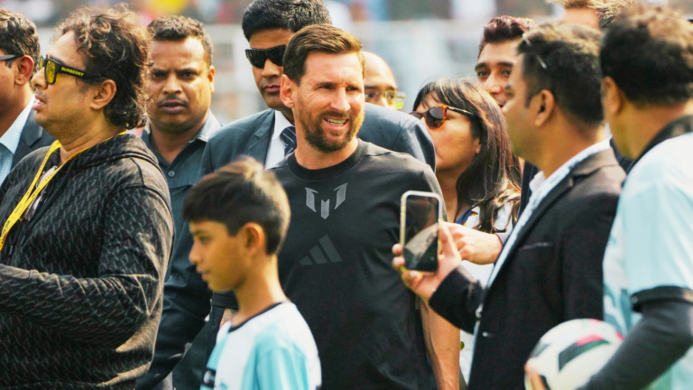 Lionel Messi Receives Grand Welcome in New Delhi