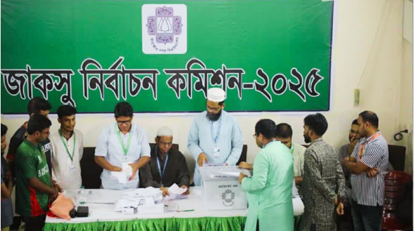 Dramatic Shift in JACSU Vote Count as Riajul Islam Takes Narrow Lead