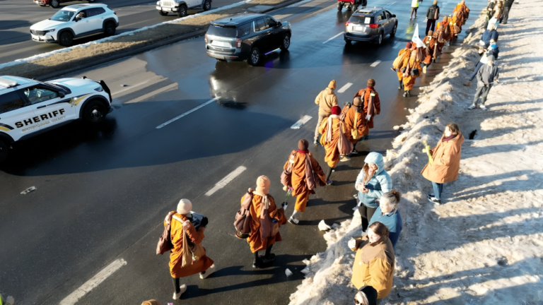 Monks on a 2,300‑Mile ‘Walk for Peace’ Reach Washington as Americans Seek Calm in a Divided Nation