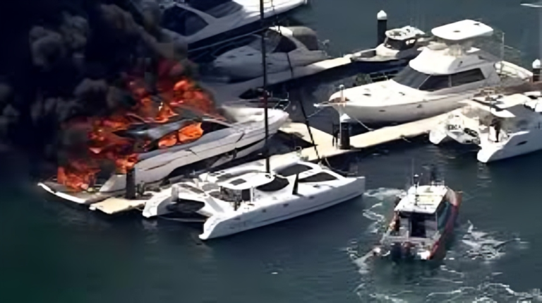 Four Boats Destroyed in Late‑Night Blaze at Hillarys Boat Harbour