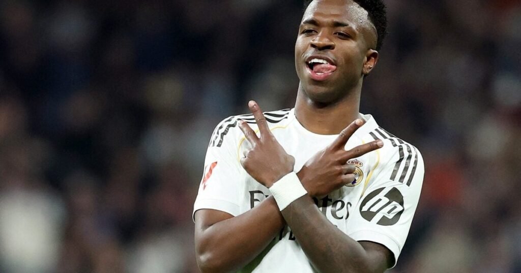 Vinicius Jr Brace Fires Real Madrid to 4-1 Win and Sends Them Top of LaLiga