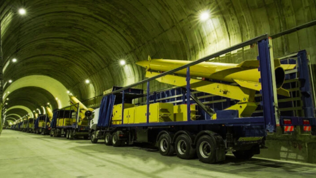 Amid Rising Tensions with the US, Iran Unveils New Underground Missile Base
