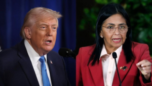 Trump Says He Will Visit Venezuela, Praises “Excellent” Ties With Interim Leader Delcy Rodríguez