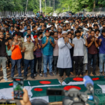 Students Hold Funeral Prayer in Absentia at Dhaka University, Call for Muslim Unity Amid Global Turmoil