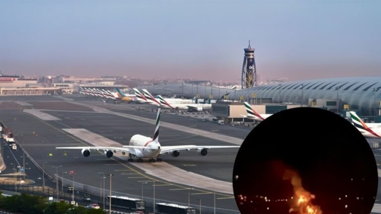 Iranian Drone Strike Sparks Massive Fire at Dubai International Airport