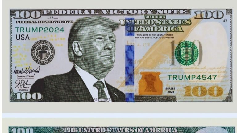 Trump’s Signature to Appear on US Currency for the First Time in Historic Redesign