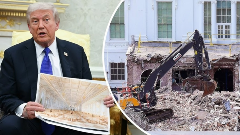 Trump Says US Military Building ‘Massive Complex’ Beneath New White House Ballroom