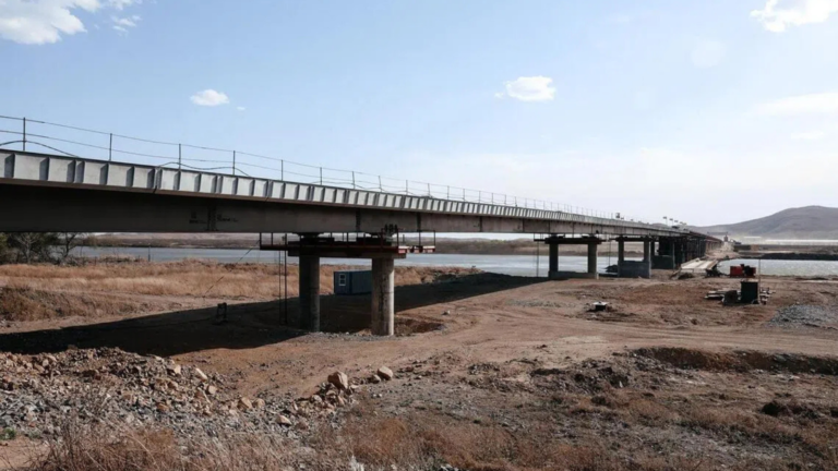 Russia-North Korea Tumen River Road Bridge Nears Completion, Marking Deepening Strategic Ties