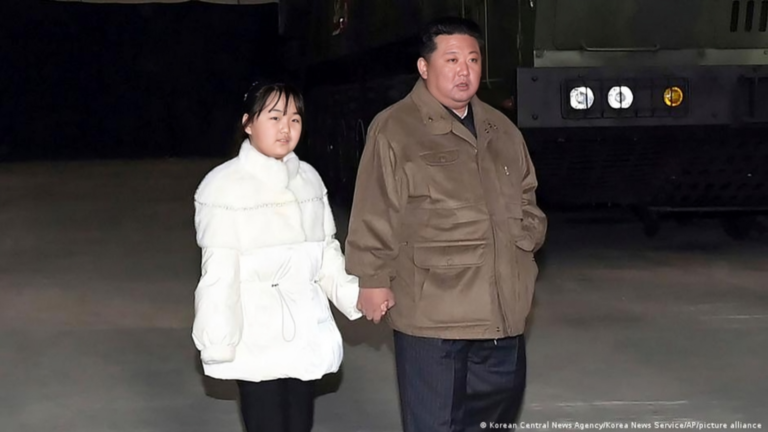 North Korea Conducts New Cluster‑Bomb Missile Test as Kim Jong Un Oversees Launch With Daughter