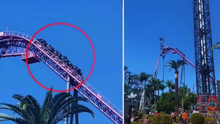 Passengers Left Hanging as Gold Coast HyperCoaster Grinds to Sudden Halt