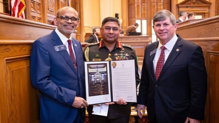 US State of Georgia Honours Bangladesh for Global Peacekeeping Role