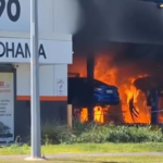 Fire Destroys Cars and Damages Building at Logan Tyre Shop; One Person Injured