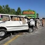 At Least 17 Killed as Van Plows Into Bus Passengers in Northwest Pakistan