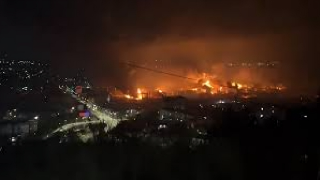 New Drone Strike Ignites Fire at Tuapse Port as Pressure Mounts on Russia’s Energy Network