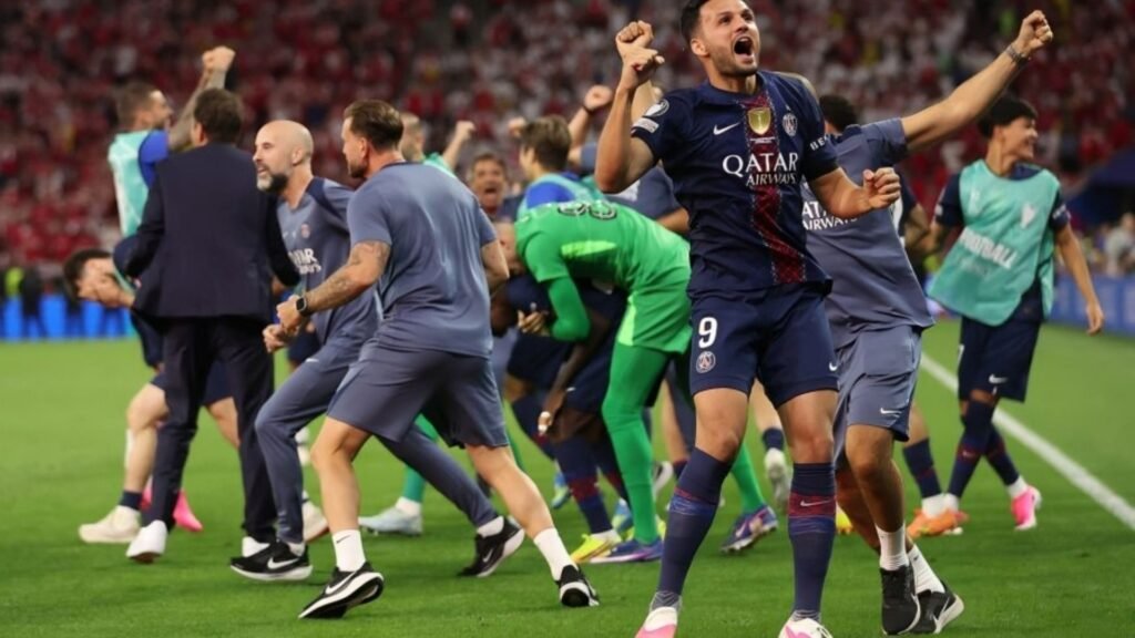 PSG Celebrate Champions League Glory as Players and Manager Hail “Family” Spirit After Dramatic Shootout Win
