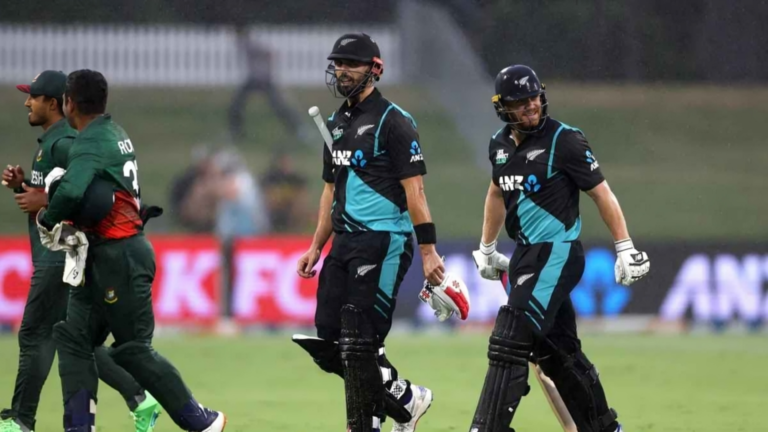 Rain‑Shortened Thriller Ends in Defeat as New Zealand Level T20 Series 1-1
