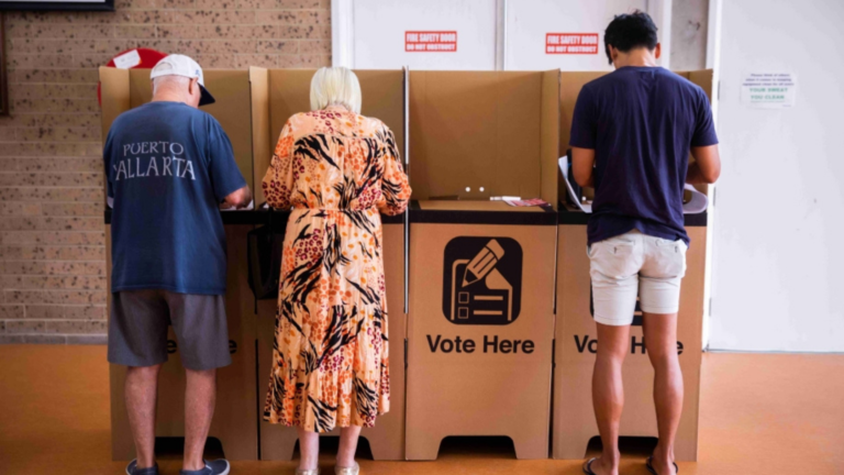 Scuffle at NSW Polling Booth Highlights Tensions Between Campaign Volunteers