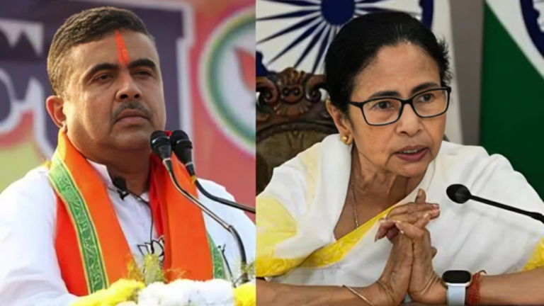 Shuvendu Adhikari to Be Sworn In as Bengal’s New Chief Minister as Mamata Banerjee Hosts Rabindra Jayanti at Kalighat