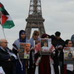Six Arrested After Palestinian Flag Unfurled on Eiffel Tower in Paris Protest
