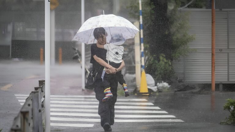 Tropical Storm Jangmi Drenches East‑Central Japan, Flood Warnings Issued Across Tokyo Region