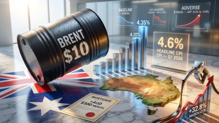 Australia’s Economic Growth Slows Sharply as Higher Interest Rates and Rising Fuel Costs Hit Households