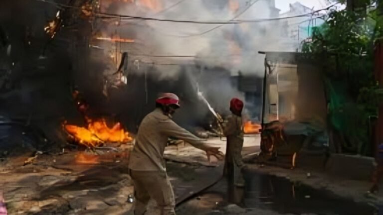 Deadly Fire Tears Through New Delhi Building, Killing 21 as Residents Leap From Windows in Desperation