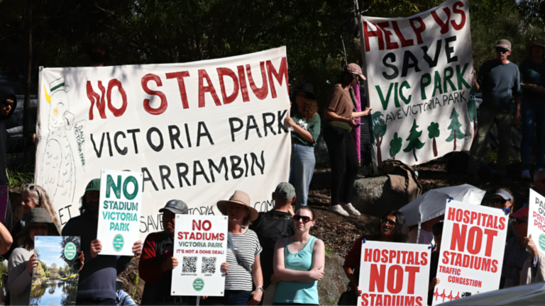 Early Works Begin at Brisbane’s Victoria Park as Premier Warns Protesters to Stay Clear of Construction Zone