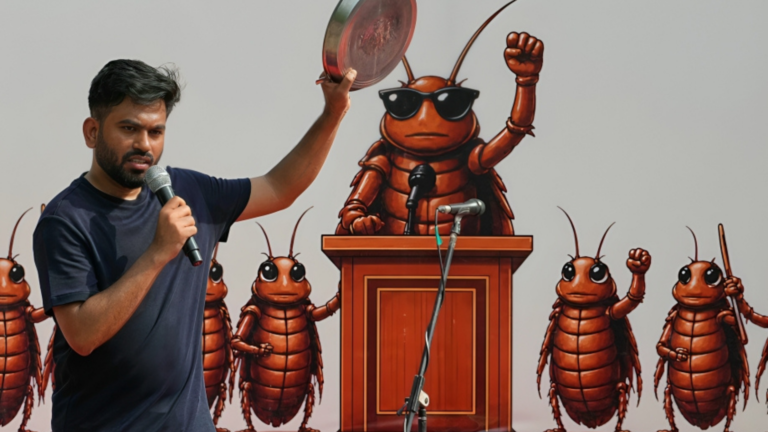 Plate‑Banging Protest Rocks New Delhi : India’s Cockroach Janta Party Demands Education Minister’s Resignation