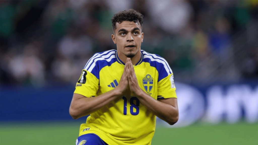 Sweden’s Yasin Ayari Apologises to Tunisia Fans After Scoring in Emotional World Cup Debut