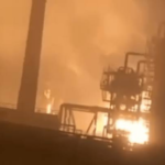 Ukraine Intensifies Drone Strikes on Russia, Igniting Major Refinery Blaze and Killing Two