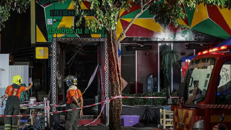 Bangkok Bar Inferno Kills 28 as Investigators Probe Suspected Electrical Fault