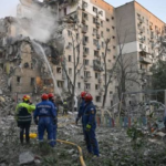 Russian Strikes on Kyiv Push Death Toll to 10 as Rescuers Search Through Collapsed Homes