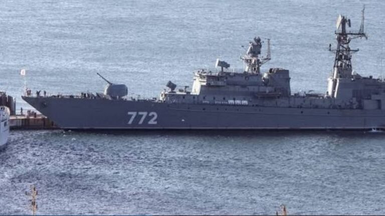 Russian Warship Stages Live‑Fire Drill Near UK Coast as Royal Navy Tracks Its Movements