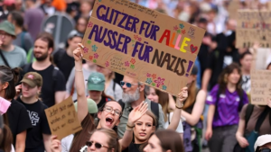 Thousands Protest as Germany’s AfD Opens Party Conference in Erfurt