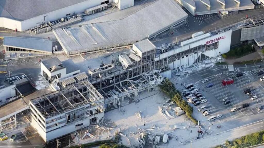 Twin Earthquakes Rock Kyushu as Mall Collapse Leaves Multiple Casualties Reported