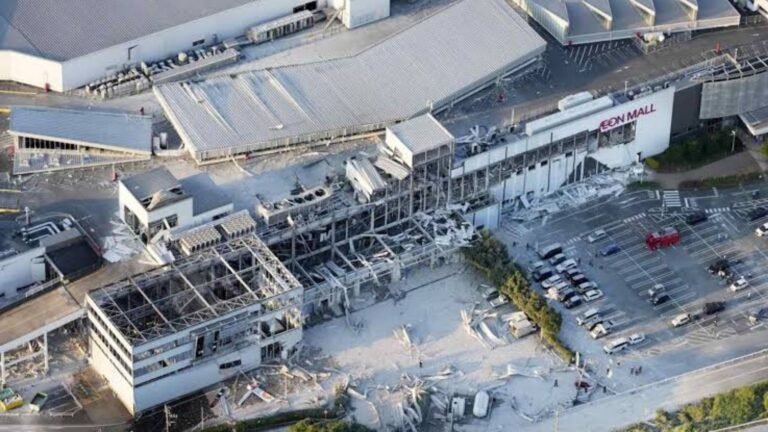 Twin Earthquakes Rock Kyushu as Mall Collapse Leaves Multiple Casualties Reported